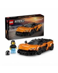 LEGO Speed Champions McLaren W1 Race Car Toy for Kids & Adult Collectors, Detailed Supercar 1 McLaren Driver, 9+ years