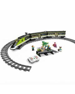 LEGO City Express Passenger Train Set, Remote Controlled Bullet Locomotive Toy with Dimmable 7+ Years