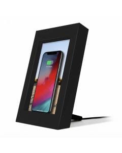 Twelve South PowerPic 12-1810 Qi Wireless Charging Picture Frame, 10W Fast Wireless Charger for iPhone and Android Devices