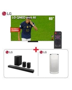 Living Room Bundle LG 65Inch Smart Tv + 600W Soundbar + Air Purifier (101003000000589,101004000000215,101001000000252)
