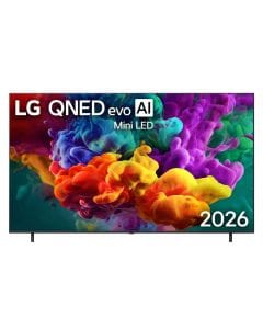 LG 86 Inch evo AI QNED Mini LED 4K Smart TV - Dynamic QNED Color Pro, Alpha 8 AI Processor Gen3, 144Hz FreeSync/VRR | 86QNED85B6T.AMRG