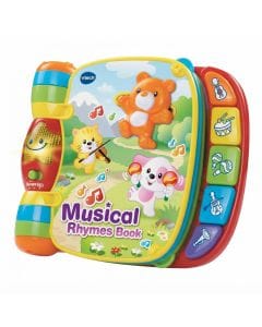 VTech Musical Rhymes Book (VTUK) - Interactive Nursery Rhyme Learning Toy for Babies and Toddlers