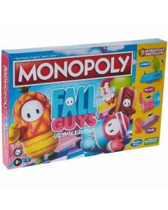 Monopoly Fall Guys Ultimate Knockout Edition Board Game for Kids & Adults Ages 8+, Featuring Iconic Bean Tokens