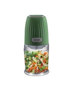 Mr Light 300W Mini Food Chopper, 100% Copper Motor, Stainless Steel Blades, Push-Button Operation | Green - MR 5410
