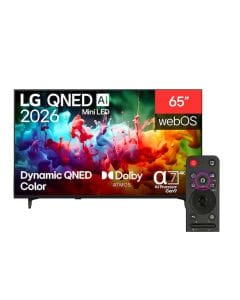 LG 65" QNED Mini LED 4K Smart TV, AI Picture Processing, Dynamic QNED Color, 4K Upscaling, webOS Smart TV | 65QNED70B6T.AMRG 