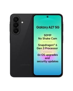Samsung Galaxy A27 5G SM-A276B, 6.7" Super AMOLED, 128GB+6GB RAM, 5000mAh Battery | Black