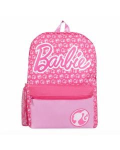Barbie Girls Backpack  Spacious Pink School Bag for Kids with Adjustable Straps  Perfect Lightweight