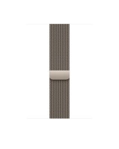 Apple Watch 46mm Milanese Loop, M/L, Stainless Steel Mesh Magnetic Band - Natural | MJNT4ZM/A