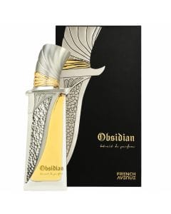 French Avenue Obsidian Extrait de Parfum For Unisex, Grapefruit, Bergamot, Myrrh, Jasmine, Amber & Vanilla | 100ml 