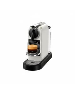 Nespresso CitiZ Coffee Machine, One-Touch Brewing, 40ml Espresso & 110ml Lungo for Home Use, Compact Design | White - GNN133MCL00142