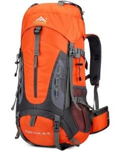 MOTIM 70L Hiking Backpack, Waterproof Lightweight Trekking Rucksack for Camping, Mountaineering and Outdoor Adventures