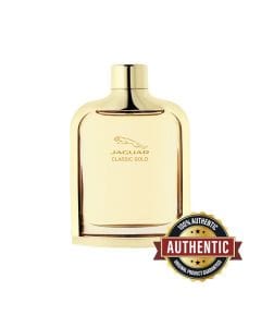 Jaguar Classic Gold Eau de Toilette for Men, Woody Aromatic Fragrance with Apple, Lime, Orange Blossom & Teakwood - 100ml