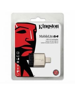 Kingston MobileLite G4 USB 3.0 Portable Multi-Card Reader for SD, SDXC, SDHC and microSD Cards, UHS-I