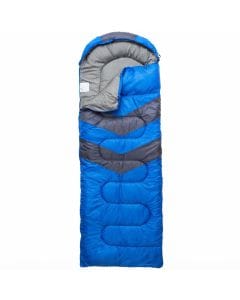 Uniiking Lightweight Sleeping Bag for Adults and Kids, Blue 3-Season Waterproof Backpacking Gear for Camping and Hiking