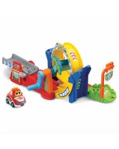 VTech Toot-Toot Drivers 360 Loop Track, Interactive Multicolor Toy Race Set for Boys & Girls