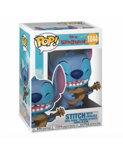 Funko Pop! Disney Lilo & Stitch: Stitch with Ukulele Vinyl Figure - Collectible 3.75-Inch Model