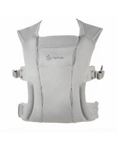 Ergobaby Embrace Newborn Baby Carrier 0+ Months, Soft Air Mesh For Maximum Breathability, Smart Stylish And Reliable Design - Soft Gray