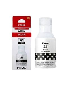 Canon GI-41 Black Ink Bottle, Genuine Pigment-Based Canon Ink, Up to 6000 Pages Yield, Mess-Free Refill Design & PIXMA G Series Compatibility | Black - 4549292169522