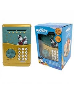 Disney Scrooge Electronic Piggy Bank by Lexibook - Interactive Money Box with Secure Code, Sound 3 years and older