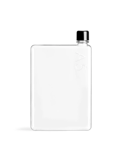 Memobottle A5 Reusable Water Bottle, BPA & BPS Free Flat Bottle, Paper-Sized Slim Design - 750ml 