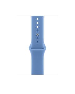 Apple Watch 46mm Solo Loop, S/M, Stretchable Silicone Watch Band - Wildflower Blue | MJW24ZM/A
