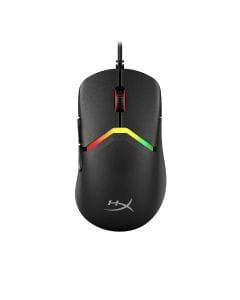 HyperX Pulsefire Saga Gaming Mouse, HyperX 26K Sensor, Up to 26,000 DPI, 8000Hz Polling Rate, 6 Programmable Buttons, RGB Lighting, Modular Design, 69g, Wired USB | Black - A2PB3AA