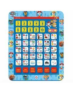 Lexibook Paw Patrol Bilingual Educational Tablet for Kids, French/Dutch Learning Toy for Alphabet Blue