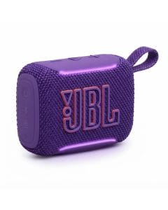 JBL Go 5 Ultra-Portable Bluetooth Speaker, IP68 Water & Dust Proof, 10H Playtime, Ambient Edge Lighting, Auracast | Purple