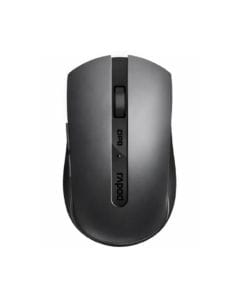 Rapoo Silent Multi-Mode Wireless Mouse, Bluetooth+2.4GHz, PAW 3320 Sensor, 2400 DPI, Silent | Dark Grey | M350 