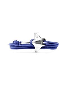 Cape Clasp Manta Ray Bracelet, Sterling Silver Ocean Inspired Clasp, Marine Grade Durable Cord, Adjustable One Size Fits All, Made in USA