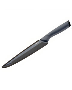 Tefal Fresh Kitchen Slicing Knife, 20cm Stainless Steel Blade, Ergonomic Handle, Precision Cutting Kitchen Knife, Durable Design - K1221205