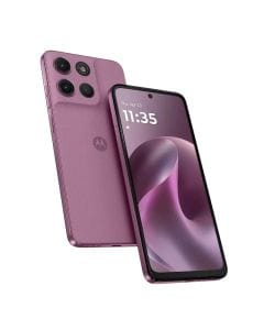 Motorola Moto G17 4G Smartphone, 4GB RAM, 128GB Storage, 6.72" LCD, Helio G81 Extreme, 50MP Camera | Bordeaux (Pink) - PBBL0014AE XT2623-3 AE