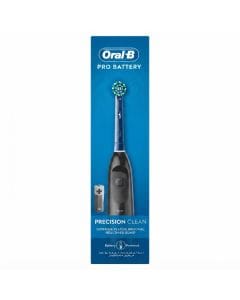 Oral-B DB 5.010.1 PRO Battery Powered Toothbrush, White - Precision Clean, 2D Rotating Oscillating