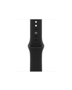 Apple Watch 40mm Solo Loop, ML, Stretchable Silicone Watch Band - Black | MJUN4ZM/A