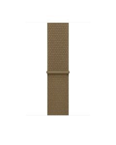 Apple Watch 46mm Sport Loop, Soft Woven Watch Band - Olive | MK8D4ZM/A