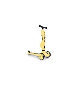Scoot & Ride Highwaykick 1 Scooter 1-5 Years, 2 In 1 Design, Long-Lasting Riding Fun, Innovative Safety Pad - Lemon