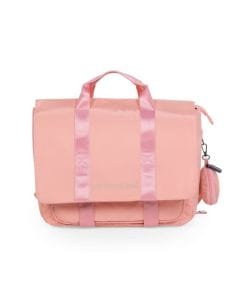 Childhome My School Bag, Smart Multi-Compartment Storage, Comfortable Padded Back Support, Ergonomic Adjustable Straps - Pink Copper