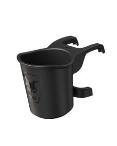Doona Liki Cup Holder, Easy Snap And Attachment, Convenient Drink Accessibility, Sleek And Modern Design - Black