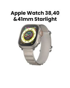 MagEasy Active Sport G-Hook Watch Loop for Apple Watch 38/40/41mm Starlight | MAW341160SI23