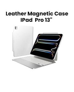 MagEasy Magnetic Leather Case for iPad Pro 2024 13" White | MPD249253LT24