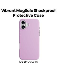 MagEasy Magsafe Shockproof Protective Case for iPhone 16 6.1" Lavender | MPH661261LE24