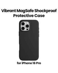 MagEasy Magsafe Shockproof Protective Case for iPhone 16 Pro Black | MPH66P261BK24