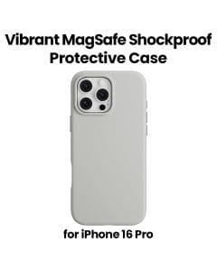 MagEasy Magsafe Shockproof Protective Case for iPhone 16 Pro Titanium | MPH66P261TT24