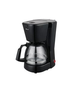 Oscar Platinum Series 0.75L Coffee Maker, 600W, Heat-Resistant Glass Carafe, Washable Filter, Anti-Drip & Boil-Dry Protection | OS-CMB075 - Black