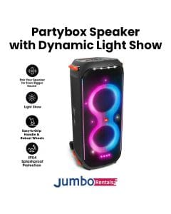 [RENTAL] JBL Partybox 710 Party Speaker with 800W RMS Powerful Sound, Built-in Lights and Splashproof Design