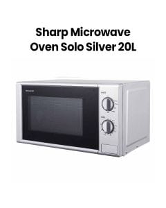 Sharp Microwave Oven 20L Solo Silver | R-20GB-SL3
