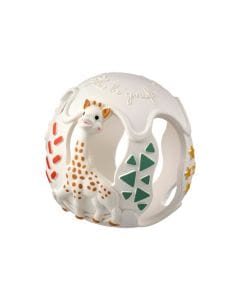 Sophie La Girafe Sensory Teething Ball 3+ Monthss, Awakening And Gum Relief, Safe, Natural And Adorably Functional, Designed For Brave Little Hands - Multicolour