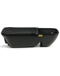 Doona X Storage Basket, Easy To Insert And Remove, Durable And Easy To Clean Plastic Rigid Shell, Convenient Carry Handle - Black