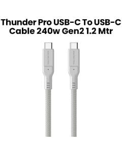Amazingthing Thunder PRO C to C Cable 1.2M 240W Gray | THC1.2MGY