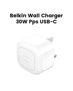 Belkin 30 W PPS USB-C Wall Charger (UK Plug) | White | WCA008MYWH